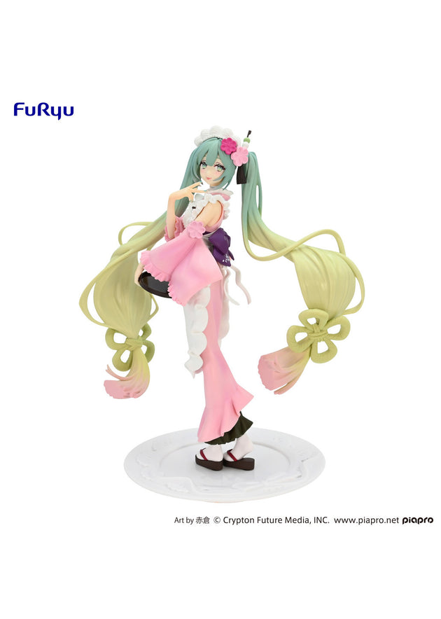 Hatsune Miku: Exceed Creative Figure -Matcha Green Tea Parfait Cherry Blossom ver.- (FURYU Corporation)