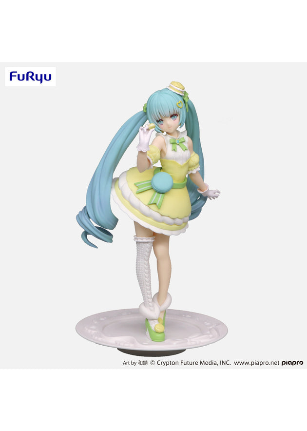 Hatsune Miku: Exceed Creative Figure -SweetSweets Series Macaroon Citron Color ver.- (FURYU Corporation)