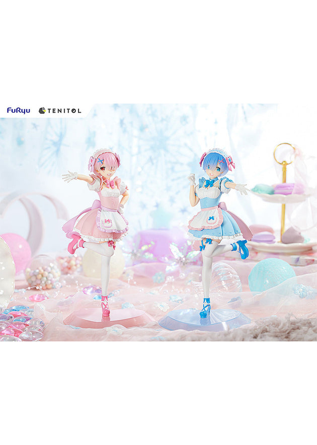 Re:ZERO Starting Life in Another World Tenitol Yumekawa Maid Rem & Ram Set with Bonus