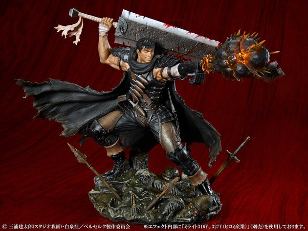 Berserk: Guts Black Swordsman Ver. - 1/7 Scale Figure (Medicos Entertainment)