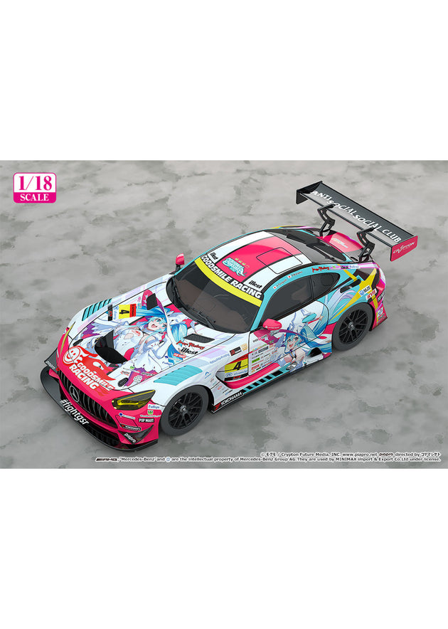 Hatsune Miku GT Project: Good Smile Hatsune Miku AMG 2024 Season Opening Ver. - 1/18 Scale Miniature Car (Good Smile Racing)