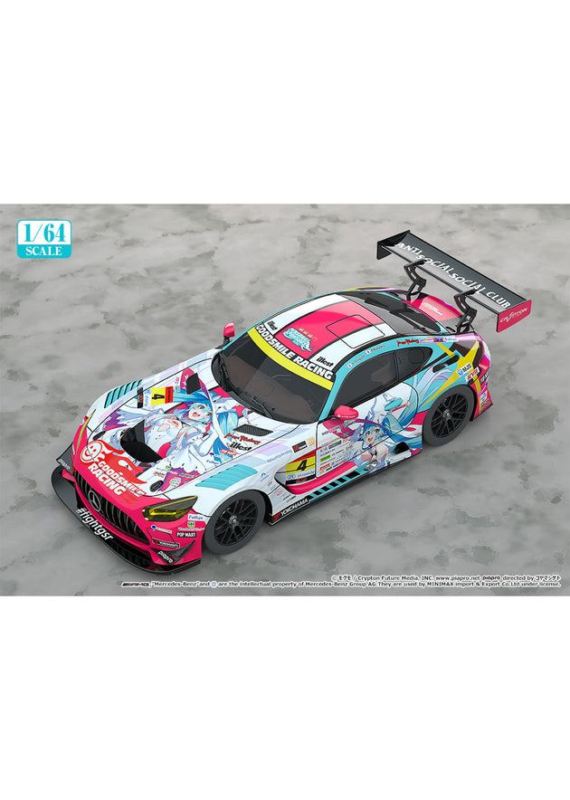 Hatsune Miku GT Project: Good Smile Hatsune Miku AMG 2024 Season Opening Ver. - 1/64 Scale Miniature Car (Good Smile Racing)