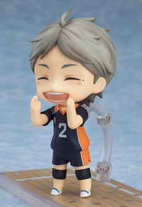 Haikyu!!: Nendoroid Koshi Sugawara (black)(3rd-run) (Good Smile Company)