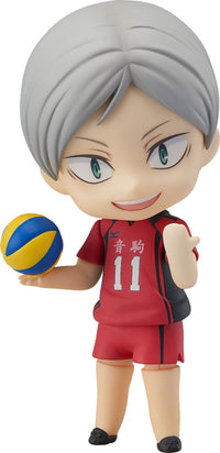 Haikyu!!: Nendoroid Lev Haiba (red)(re-run) (Good Smile Company)