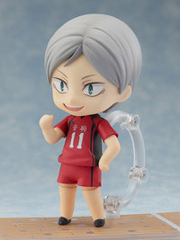 Haikyu!!: Nendoroid Lev Haiba (red)(re-run) (Good Smile Company)