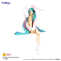 Hatsune Miku Noodle Stopper Figure Rabbit Ear Hood Pajama