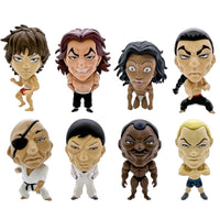 Baki the Grappler: 16d Trading Figure Collection - Box of 8 (16 directions)