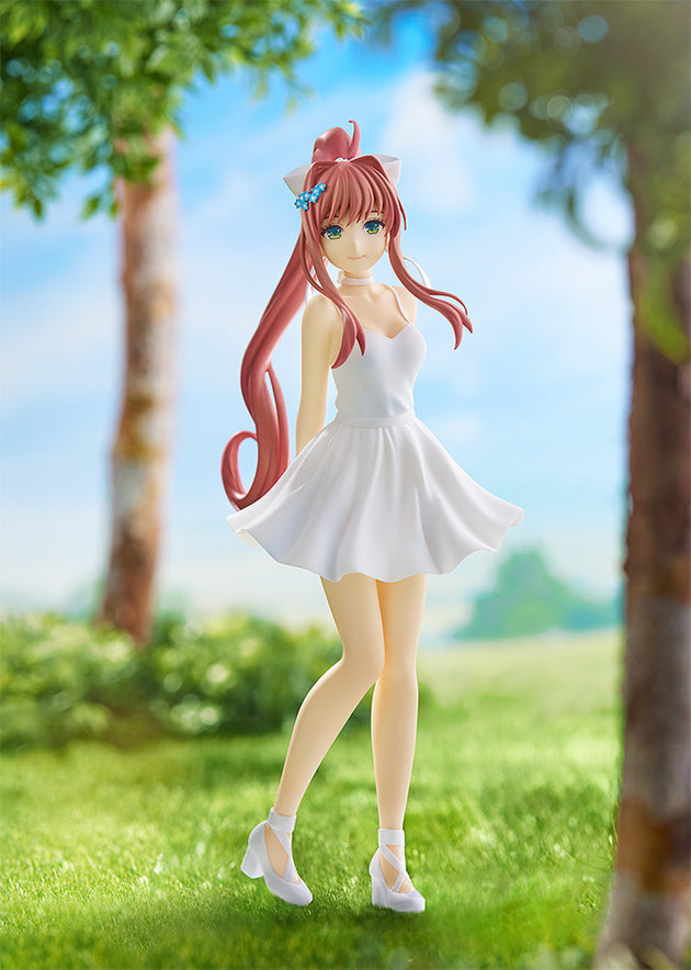 Doki Doki Literature Club!: POP UP PARADE Monika: White Dress Ver. (Good Smile Company)