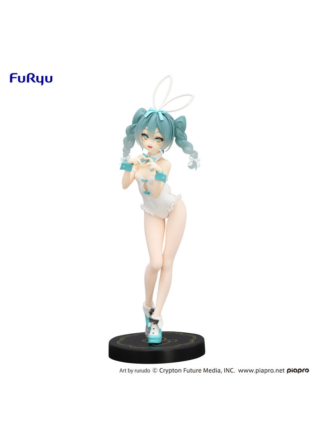 Hatsune Miku BiCute Bunnies Figure Rurudo White Color Version