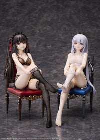 Date A Bullet: Kurumi Tokisaki & White Queen 1/7 Complete Figure Set - 1/7 Scale Figure (Design COCO Ltd.)