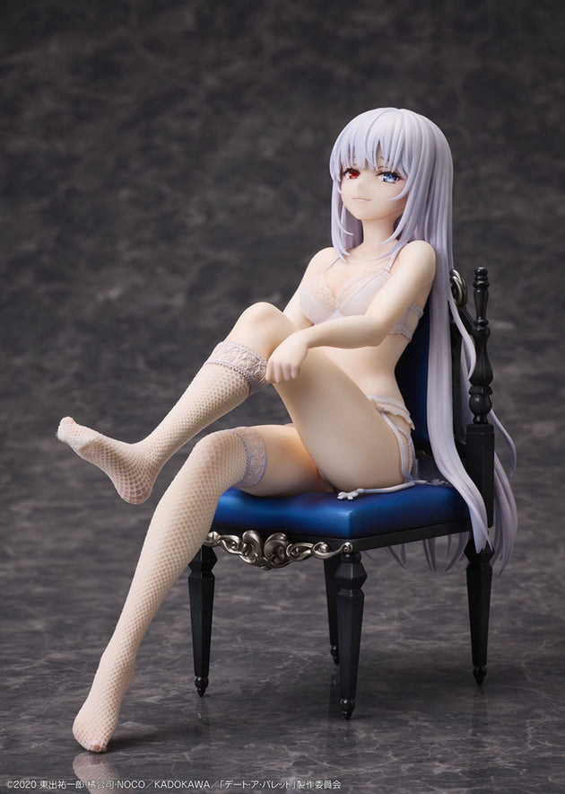 Date A Bullet: White Queen 1/7 Complete Figure - 1/7 Scale Figure (Design COCO Ltd.)