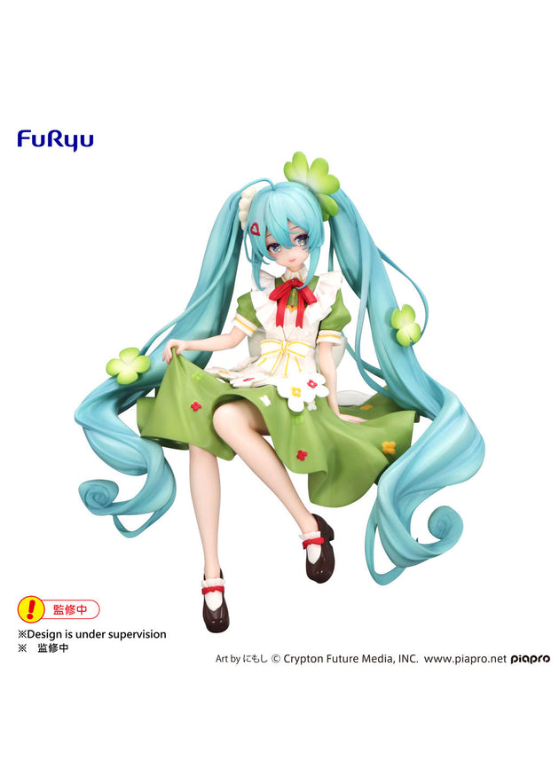 Hatsune Miku Noodle Stopper Figure Flower Fairy Clover