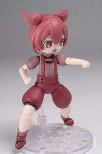 Tohoku Zunko/Zundamon Project: Plafia Ankomon - 1/12 Scale Plastic Model Kit (PLUM)