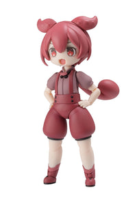 Tohoku Zunko/Zundamon Project: Plafia Ankomon - 1/12 Scale Plastic Model Kit (PLUM)