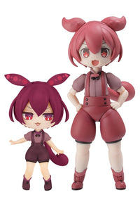 Tohoku Zunko/Zundamon Project: Plafia Ankomon (Mini Figure set) - 1/12 Scale Plastic Model Kit (PLUM)