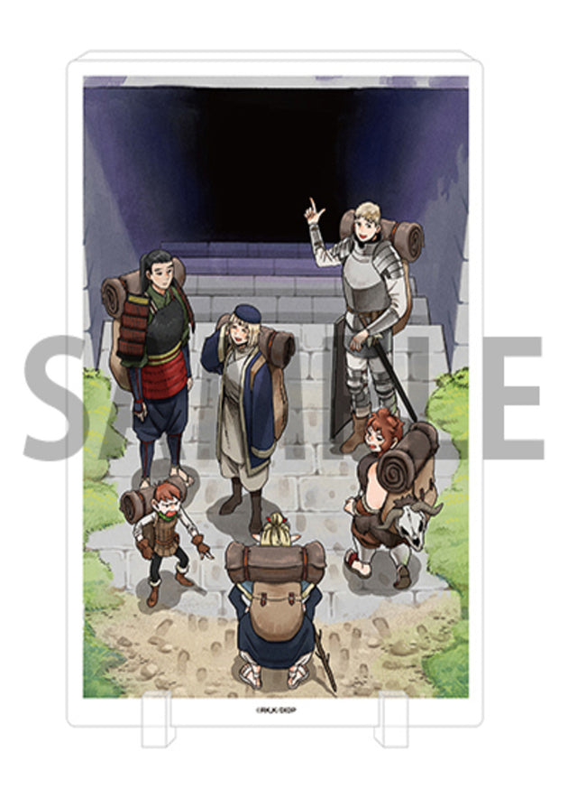 Delicious in Dungeon Acrylic Illustration Panel (Illustrated by Ryoko Kui) A (Kadokawa)