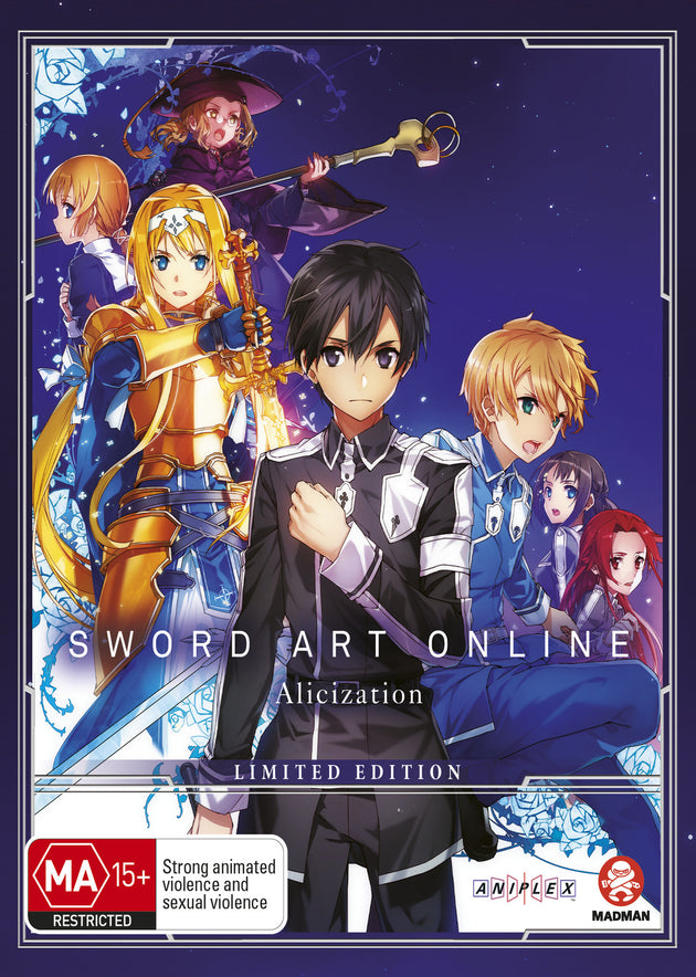 Sword Art Online Alicization Part 2 (Eps 14-24) (Blu-Ray) (Limited Edition)