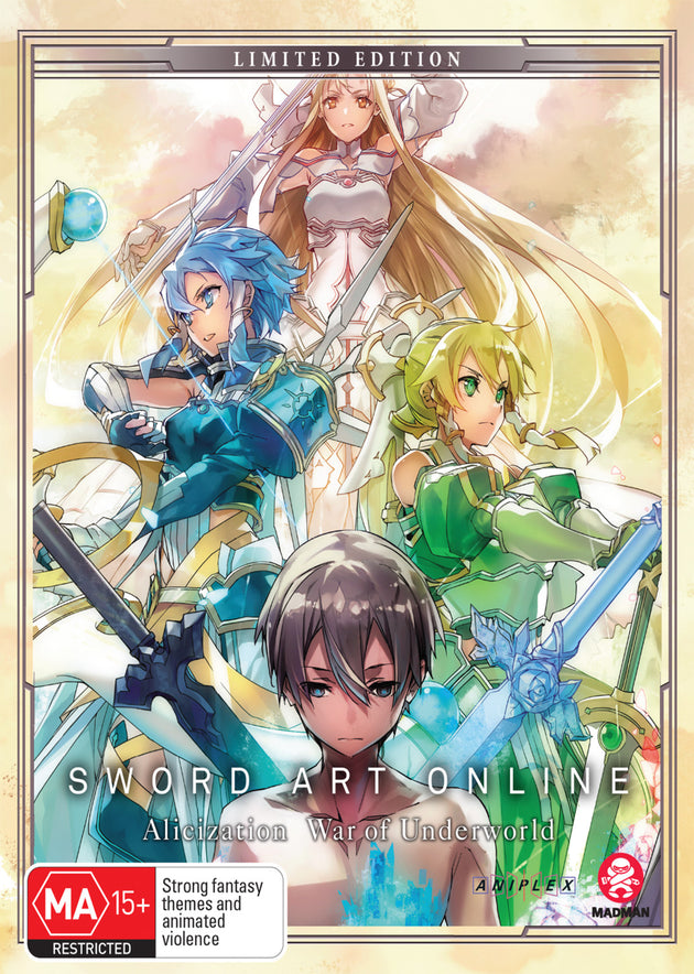 Sword Art Online Alicization -War Of Underworld- Part 2 (Eps 12.5 – 23) (Blu-Ray) Limited Edition