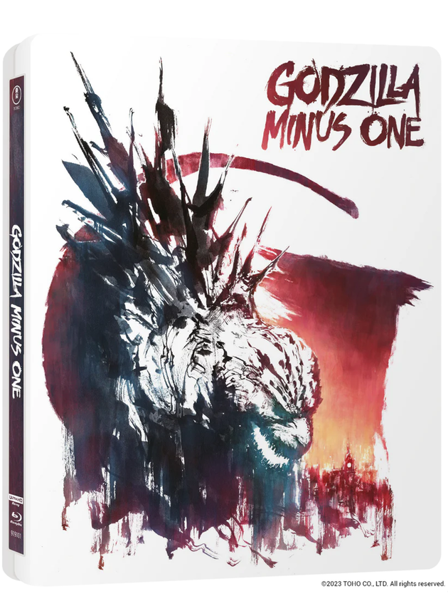 Godzilla Minus One - 4K UHD + Blu-Ray SteelBook