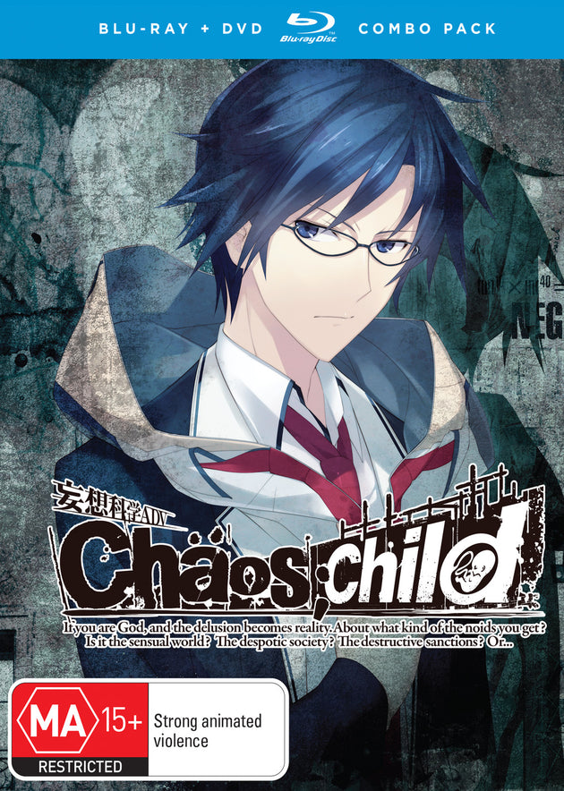 Chaos;Child Complete Series Dvd / Blu-Ray Combo