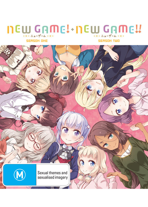New Game! Complete Series (Eps 1-24) (Blu-Ray)