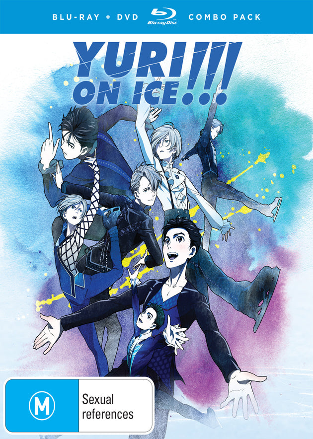 Yuri!!! On Ice Complete Series Dvd / Blu-Ray Combo