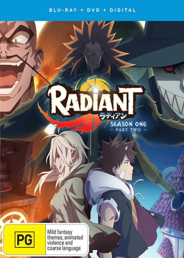 Radiant Part 2 (Eps 13-21) Dvd / Blu-Ray Combo