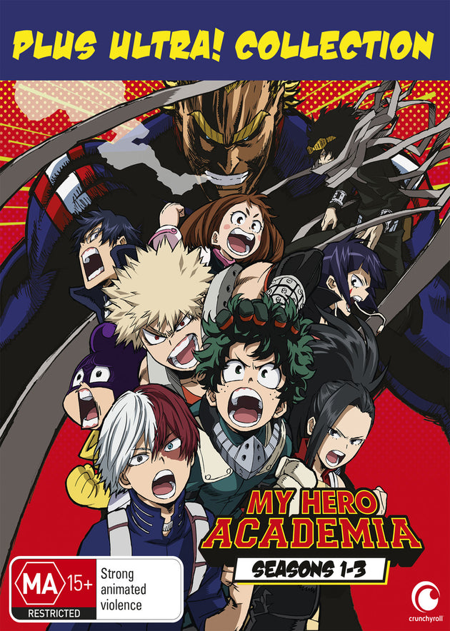 My Hero Academia: Plus Ultra! Collection Seasons 1-3 (Blu Ray)