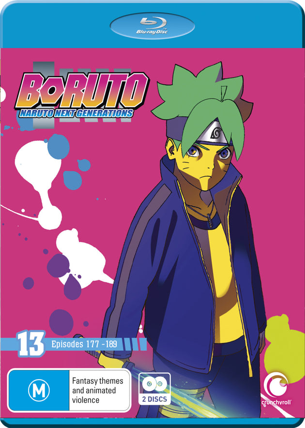 Boruto: Naruto Next Generations Part 13 (Eps 177-189) (Blu-Ray)