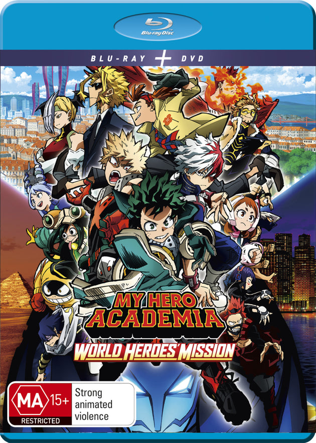 My Hero Academia: World Heroes' Mission - Dvd / Blu-Ray Combo