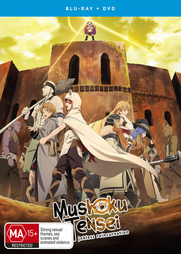 Mushoku TENSEI: JOBLESS REINCARNATION - COUR 2 - DVD/Blu-Ray COMBO