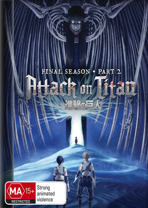 Attack ON TITAN - FINAL SEASON PART 2 DVD/Blu-Ray COMBO (LIMITED EDITION)