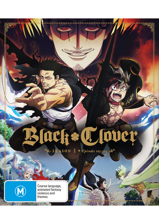 Black Clover - Season 3 Complete (Blu-Ray)