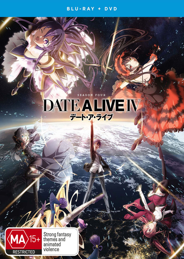 Date A Live Iv - The Complete Season - Dvd / Blu-Ray Combo