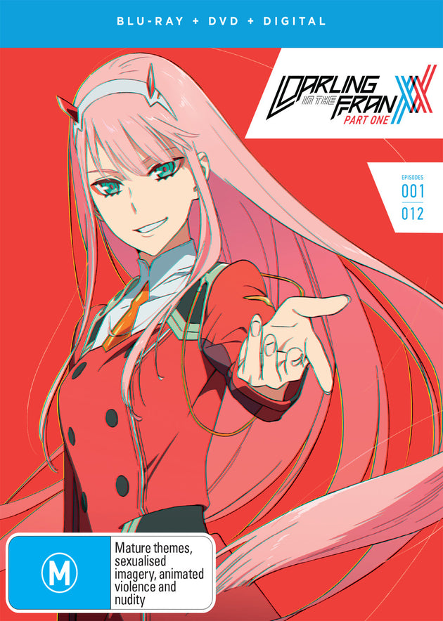 Darling In The Franxx Part 1 (Eps 1-12) Dvd / Blu-Ray Combo