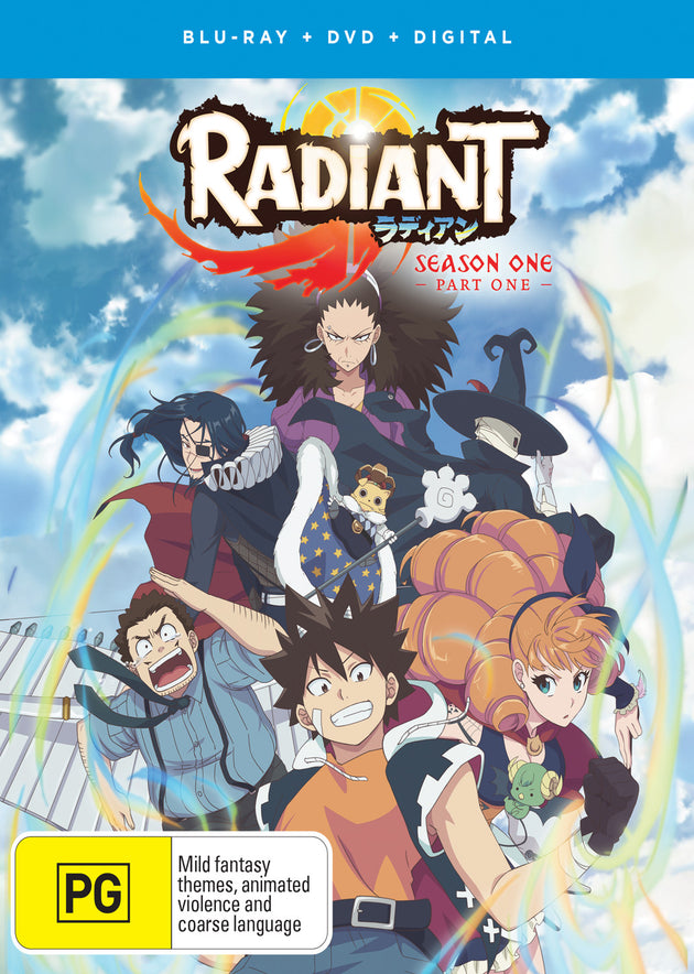 Radiant Part 1 (Eps 1-12) Dvd / Blu-Ray Combo