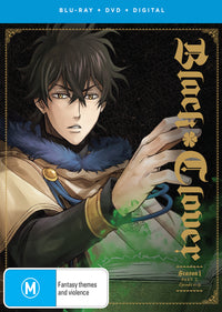 Black Clover Season 1 Part 2 (Eps 11-19) Dvd / Blu-Ray Combo