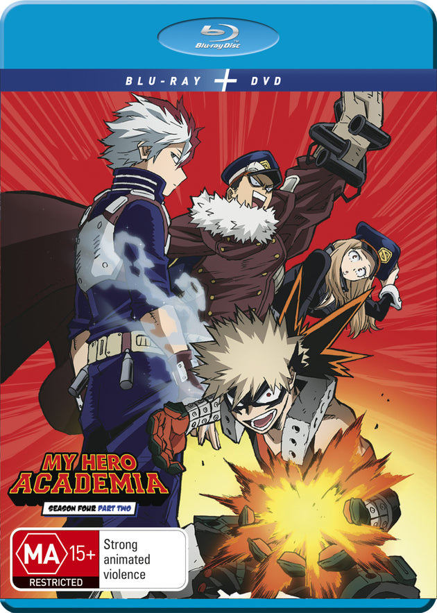My Hero Academia - Season 4 Part 2 (Dvd / Blu-Ray Combo)