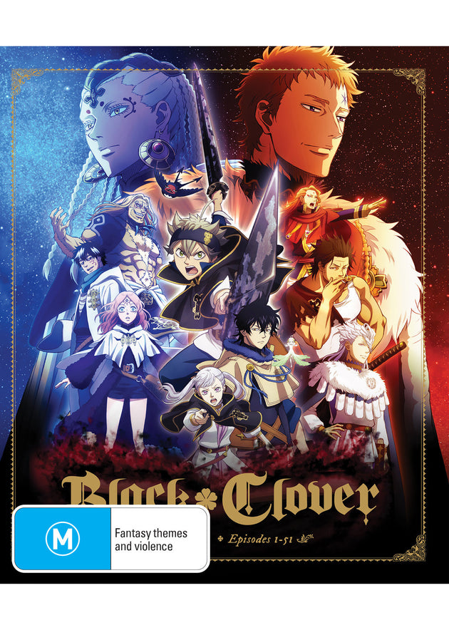 Black Clover Complete Season 1 (Eps 1-51) (Blu-Ray)