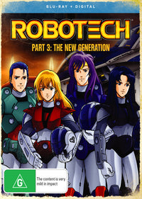 Robotech Part 3: The New Generation (Blu-Ray)