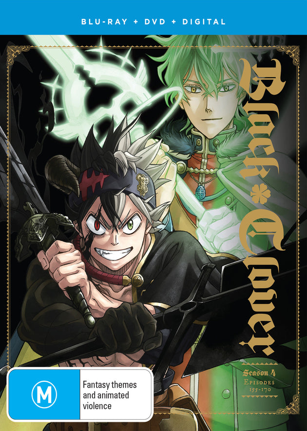 Black Clover - Season 4 Dvd / Blu-Ray Combo