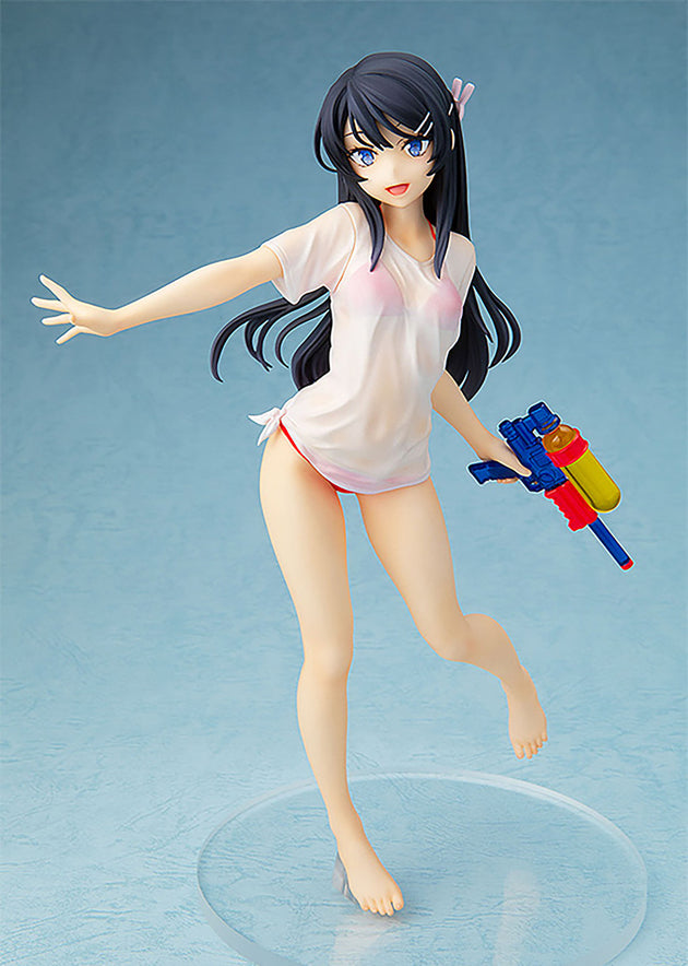 Rascal Does Not Dream of Bunny Girl Senpai: Mai Sakurajima [Water Gun Date Ver.] - 1/7 Scale Figure (re-run) (Chara-Ani)