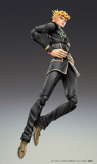 JoJo's Bizarre Adventure Part 5 - Golden Wind: Giorno Giovanna [Ver.BLACK] - Super Action Statue (Medicos)