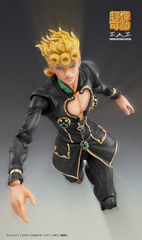 JoJo's Bizarre Adventure Part 5 - Golden Wind: Giorno Giovanna [Ver.BLACK] - Super Action Statue (Medicos)