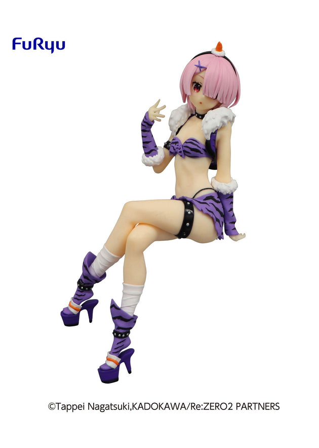 Re:Zero Starting Life in Another World: Ram [Demon costume Another Color ver.] - Noodle Stopper Figure (FuRyu)