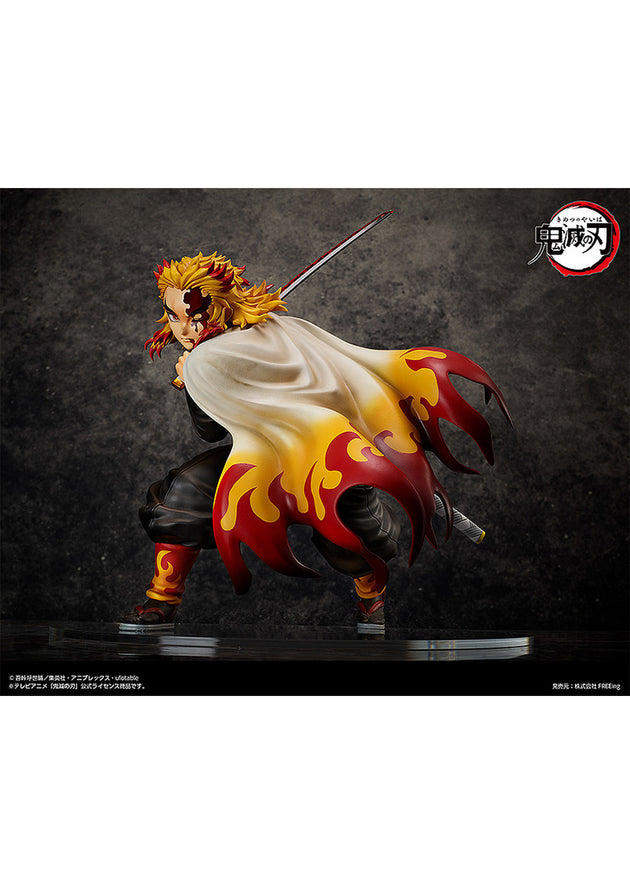 Demon Slayer: Kimetsu no Yaiba: Kyojuro Rengoku - 1/4 Scale Figure (FREEing)