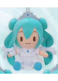 Hatsune Miku Series: Fluffy Prize Plush - Hatsune Miku 15th Anniversary - [A] NORMAL (SEGA)