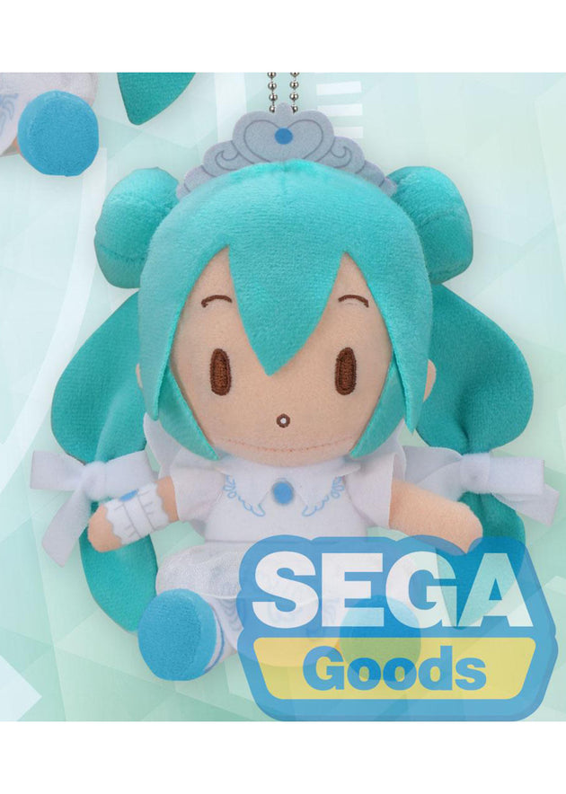 Hatsune Miku Series: Fluffy Prize Plush - Hatsune Miku 15th Anniversary - [C] ASTONISHED (SEGA)