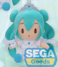 Hatsune Miku Series: Fluffy Prize Plush - Hatsune Miku 15th Anniversary - [C] ASTONISHED (SEGA)