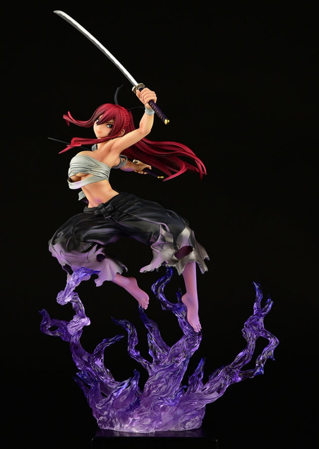 Fairy Tail: Erza Scarlet SAMURAI -ver.SHIKKOKU 1/6 Scale Figure